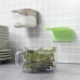 Odnímatelné přilepovací kuchyňské nádoby Handstore InnovaGoods Balíček 2 jednotek Zelená Plastické (Repasované A+)