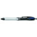 Pen med flydende blæk Bic Cristal Stylus 4 farver 0,4 mm (12 Dele)