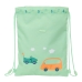 Σχολική Τσάντα με Σχοινιά Safta Coches Πράσινο 26 x 34 x 1 cm