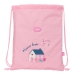 Сумка-рюкзак на веревках Glow Lab Sweet home Розовый 26 x 34 x 1 cm
