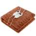 Electric Blanket Adler CR 7436 Brown Bronze 100 % polyester