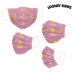 Hygiënisch en herbruikbaar gezichtsmasker gemaakt van stof Looney Tunes Kinderen Roze