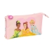 Διπλή Κασετίνα Princesses Disney Summer adventures Ροζ 22 x 12 x 3 cm