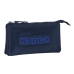 Tredubbel Carry-all Kappa Blue night Marinblå 22 x 12 x 3 cm