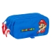 Διπλή Κασετίνα Super Mario Play Μπλε Κόκκινο 21,5 x 10 x 8 cm