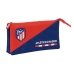 Tredobbelt bæretaske Atlético Madrid Blå Rød 22 x 12 x 3 cm