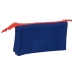 Tredobbelt bæretaske Atlético Madrid Blå Rød 22 x 12 x 3 cm