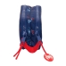 Dubbel bär-allt Spider-Man Neon Marinblå 21 x 8 x 6 cm