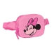 Bæltetaske Minnie Mouse Loving Pink 14 x 11 x 4 cm
