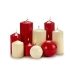 Candle Red (7 x 8 x 7 cm) (4 Units)