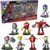 Figurines Articulées Sonic Prime 8 Pièces