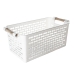 Multi-purpose basket Confortime Plastic With handles Wood 26 x 14,5 x 12 cm (24 Units)