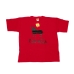 Uniseksiniai marškinėliai su trumpomis rankovėmis TSHRD001 Raudona L