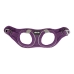 Dog Harness Gloria Air Mesh Trek Star Adjustable Purple L (33,4-35 cm)