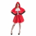 Costume for Adults 80004 Multicolour Little Red Riding Hood