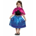 Kostým pro děti Frozen Anna Travel Modrý