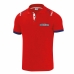 Kortærmet Polotrøje til Mænd Sparco Martini Racing Rød (Størrelse M)