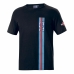Heren-T-Shirt met Korte Mouwen Sparco Martini Racing Zwart (Maat M)