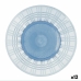 Επίπεδο πιάτο Quid Viba Μπλε Πλαστική ύλη Ø 26 cm 26 cm (12 Μονάδες) (Pack 12x)