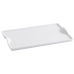 Snack tray Quid Gastro Fun White Ceramic 25,5 x 15,5 cm (6 Units) (Pack 6x)