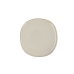 Lapos Tányér Bidasoa Ikonic Fehér Kerámia 20,2 x 19,7 cm (6 egység) (Pack 6x)