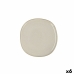 Platt skål Bidasoa Ikonic Vit Keramik 20,2 x 19,7 cm (6 antal) (Pack 6x)