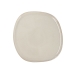 Plakans šķīvis Bidasoa Ikonic Keramika Bijela (26,5 x 25,7 x 1,5 cm) (Pack 4x)