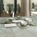 Salatieră Bidasoa Ikonic Ceramică Alb (20 x 19,5 x 8,5 cm) (Pack 3x)