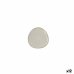 Plakans šķīvis Bidasoa Ikonic Keramika Bijela (11 x 11 cm) (Pack 12x)