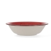 Salatieră Quid Vita Ceramică Roșu (23 cm) (Pack 6x)