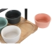 Appetizer Set DKD Home Decor 20 x 20 x 14 cm Porcelain Multicolour