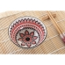 Sushi szett DKD Home Decor 14,5 x 14,5 x 31 cm Többszínű Mandala Kőedény Keleti (16 Darabok)