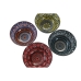 Suši rinkinys DKD Home Decor 34 x 34 x 6,5 cm Spalvotas Mandala Keramikos dirbinys Rytietiškas (12 vnt.)