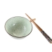 Set de Sushi DKD Home Decor 30 x 21 x 7 cm Verde Albastru celest Gresie Oriental (6 Piese)