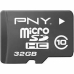 Карта памяти микро-SD с адаптером PNY ‎SDU32GBHC10HP-EF Класс 10 32 GB