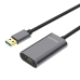 Câble Rallonge à USB Unitek Y-3005 Gris 10 m