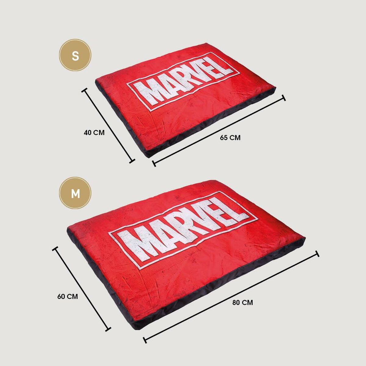 Hundeseng Marvel Flerfarget