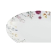 Zestaw Obiadowy DKD Home Decor Wielokolorowy Porcelana Kvety 27 x 27 x 3 cm 18 Części (18 pcs)