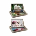 Set van trays DKD Home Decor Multicolour 40 x 30 x 6 cm Hout MDF (2 Stuks)