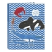 Vezivo za obroče Algo de Jaime Ocean A4 (26.5 x 33 x 4 cm)