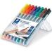 Set of Felt Tip Pens Staedtler Lumocolor 318 F Multicolour 10Units