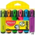 Marcador Fluorescente Maped Peps Classic Multicolor (12 Unidades)