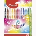 Set of Felt Tip Pens Maped Mini Cute Multicolour 12 Pieces (12 Units)