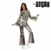Costume for Adults Th3 Party Silver (2 Pieces)