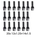 Set de Separadores OMP 5x108 58,1 M12 x 1,25 + M14 x 1,5 15 mm