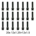 Set de Separadores OMP OMPS08922001 5X98 58,1 M12 x 1,25 + M12 x 1,5 20 mm