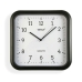 Nástenné hodiny Versa Čierna Plastické Kremeň 3,5 x 28,5 x 29,5 cm
