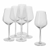 Set of wine glasses Alpina Caurspīdīgs 370 ml (6 gb.)