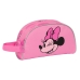 Mokyklinis higienos reikmenų krepšys Minnie Mouse Loving Rožinė 26 x 16 x 9 cm