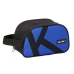 Toilettas voor op School Kelme Royal Blauw Zwart 26 x 15 x 12 cm